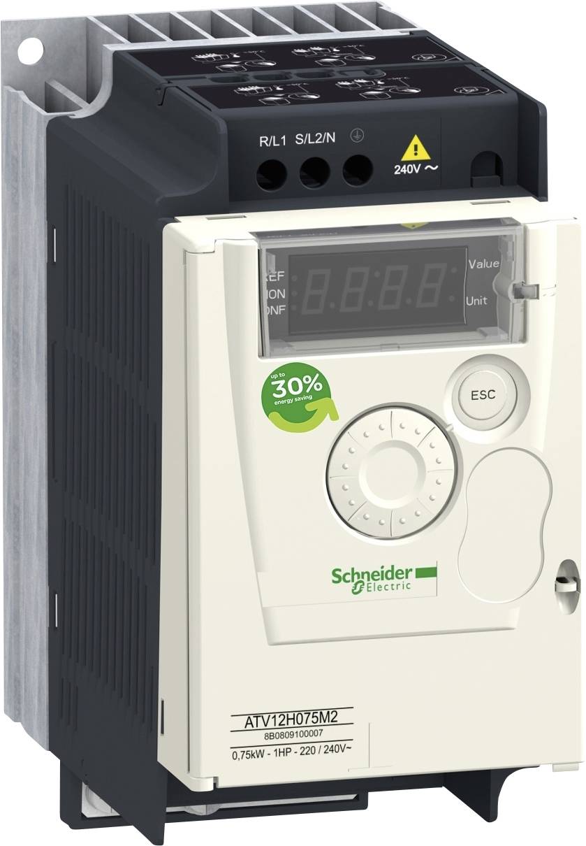Schneider Electric frekvenčni pretvornik ATV12H075M3 0.75 kW 3-fazni 200 V, 240 V