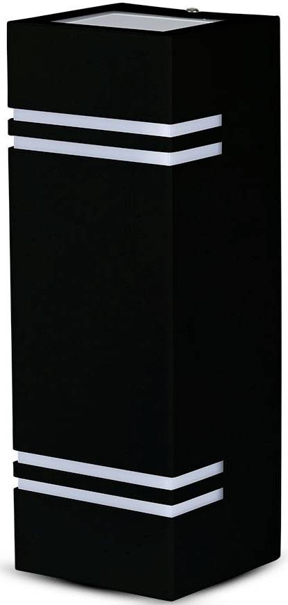 V-TAC VT-7662-B 7512 LED zunanja stenska svetilka LED LED 0.5 W črna (čista)