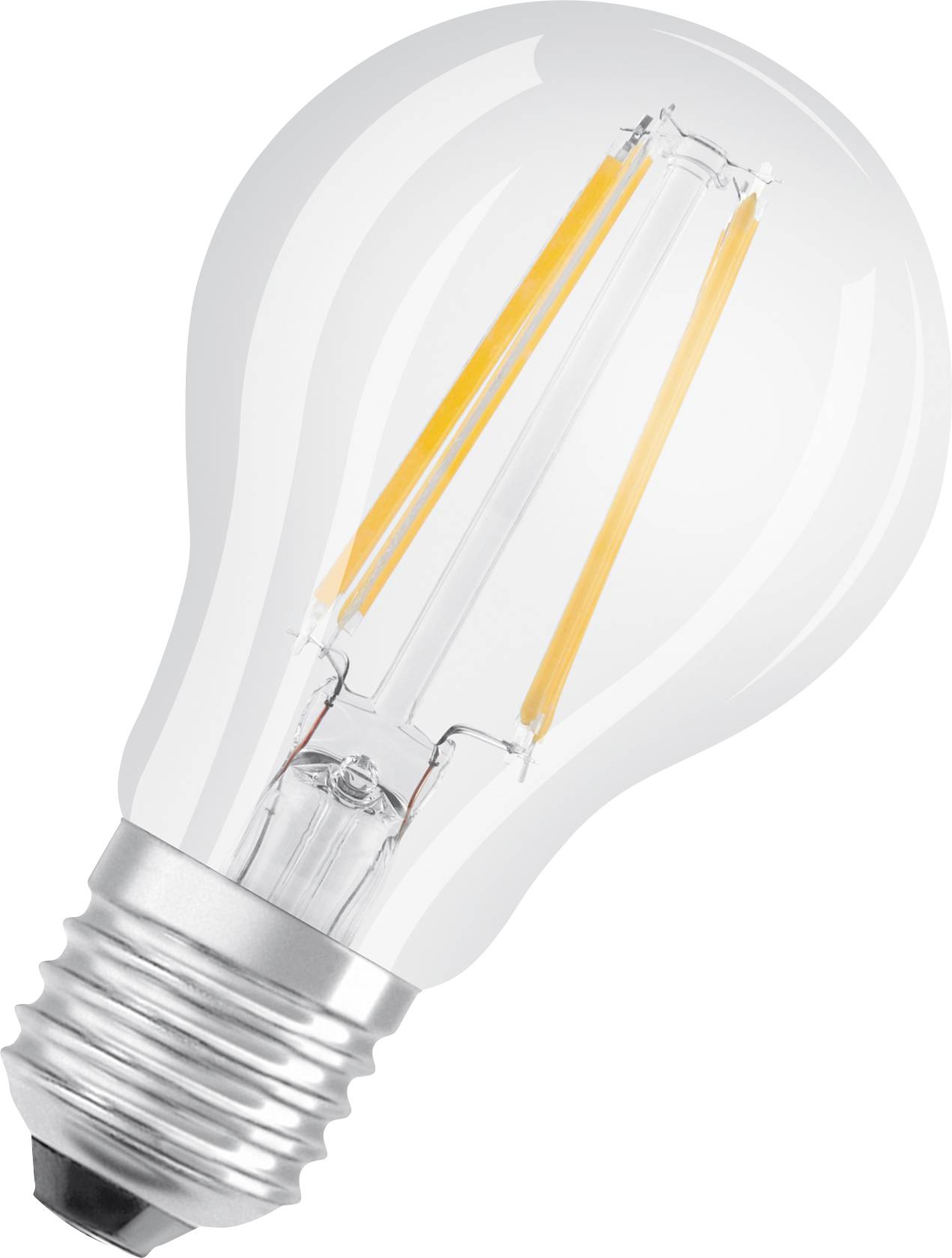 LED-žarnica z nitmi, ki združuje energetsko učinkovitost in sodoben dizajn. Primerna za uporabo v standardnih vznožkih za žarnice.