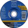 PFERD TOOLS 62017420 E 180-3,5 PSF DUO STEELOX groba plošča za brušenje, kolenasta Premer 180 mm Vrtina-Ø 22.23 mm nerjaveče jeklo, jeklo, netilo 10 kos
