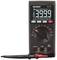 Digitalni multimeter z LCD-zaslonom, prikazuje 3999. Funkcijske tipke za merilno območje, napetost, tok, upornost. Označen kot Voltcraft VC 171.