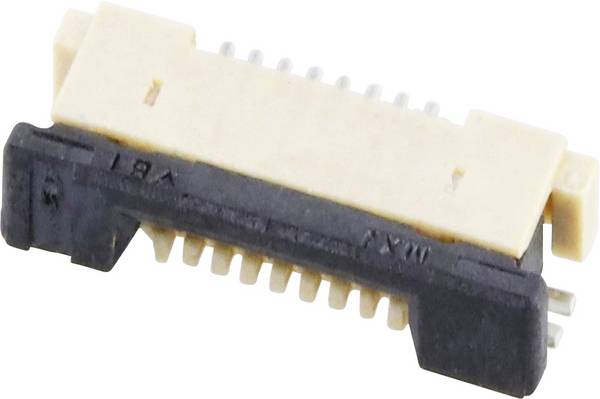 Molex FFC/FPC priključek Skupno število polov 8 Osnovna mreža: 0.5 mm 545480871 1 kos Tape on Full reel
