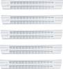 Gedore 3101258 Set vzdolžnih delilnikov #####Längsteiler-Set