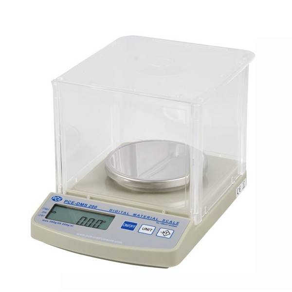 PCE Instruments PCE-DMS 200 laboratorijska tehtnica PCE-DMS 200  Območje tehtanja 200 g Berljivosti 0.01 g