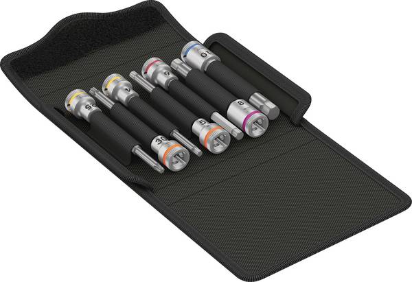 Wera Bicycle Set 8 komplet nastavkov za nasadni ključ  3/8" 7-delni  05004176001