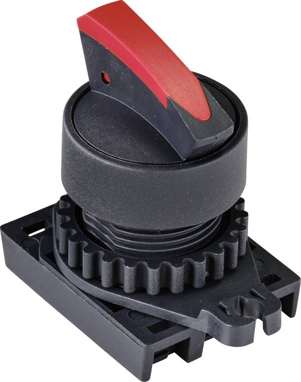 TRU COMPONENTS TC-9860204 S2SRN-S5KR tipka za klicanje  zatič rdeča 2 x 45 °  1 kos