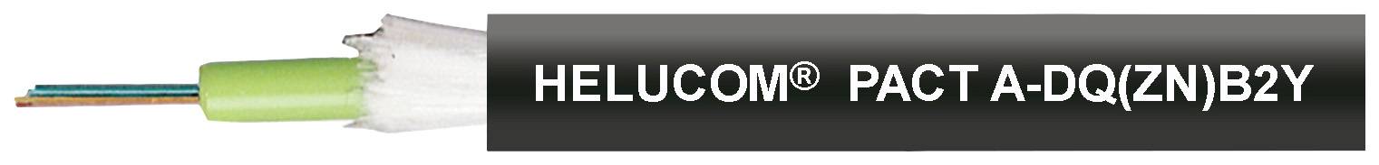 HELU 800759-100 optični kabel Multimode OM2 črna 100 m