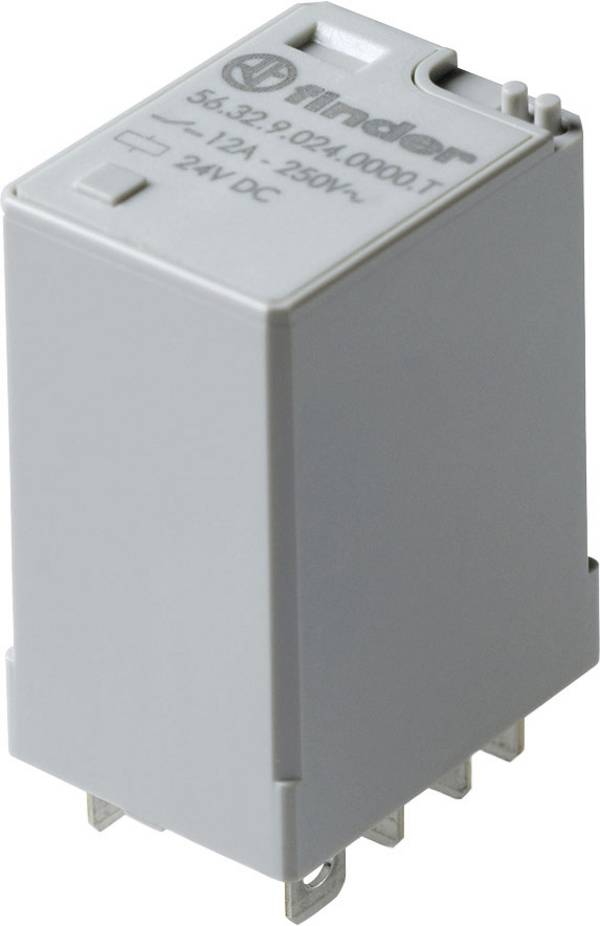 Finder 56.32.9.024.0000T vtični rele 24 V/DC 12 A 2 menjalo 1 kos Piece