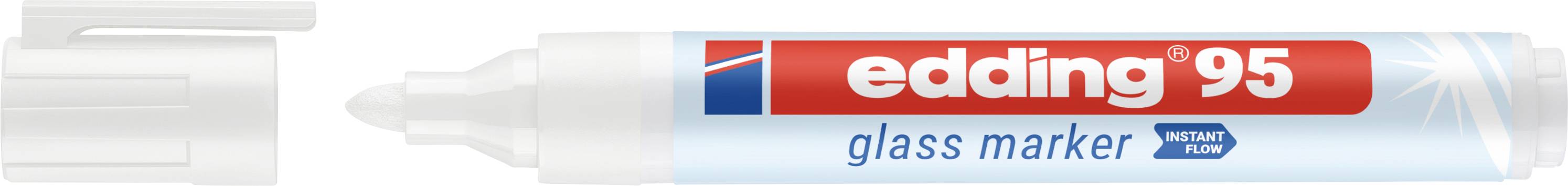 Edding 95 4-95049 označevalnik za steklo bela 1.5 mm, 3 mm N/A