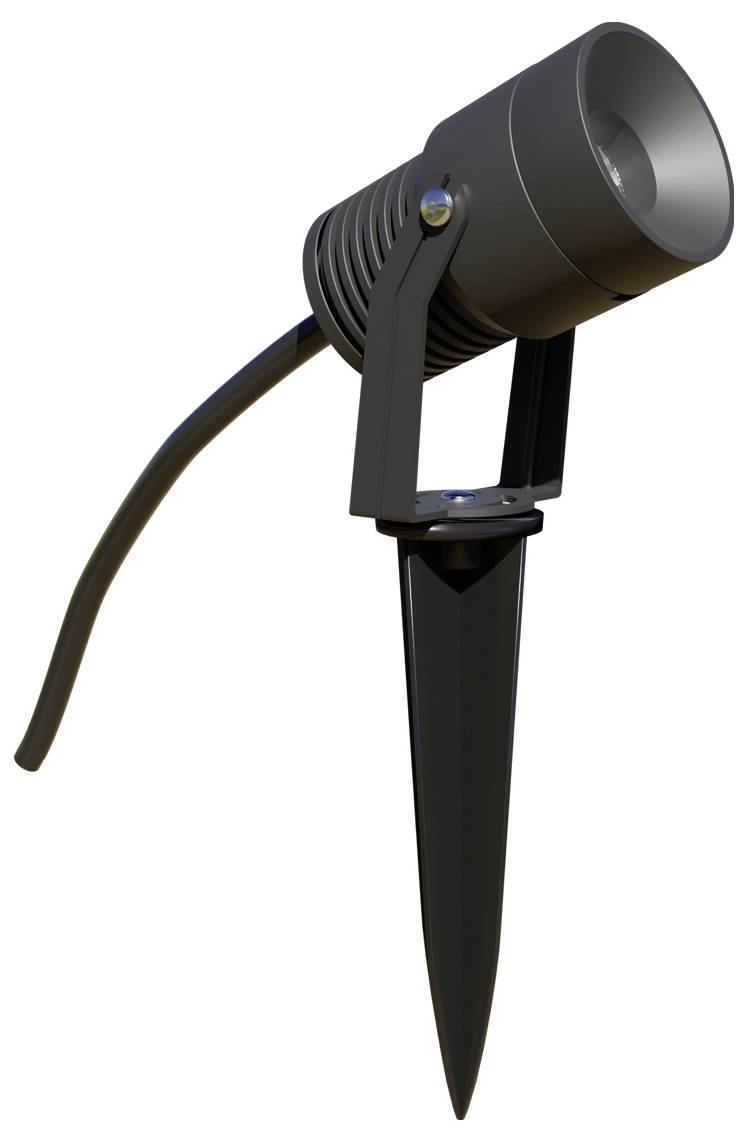 EVN PLC651002 PLC651002 LED vrtni reflektor LED LED 10 W antracitna-1