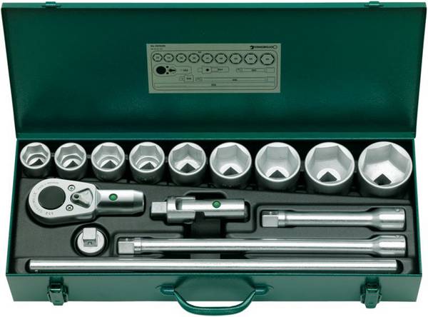 Stahlwille 55/9/6 N nasadni ključi v kompletu  3/4" (20 mm)  96050103