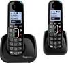 Amplicomms BigTel 1502 DECT slušalka prostoročno telefoniranje, združljivo za slušne aparate, ponavljanje izbora LED zaslon črna