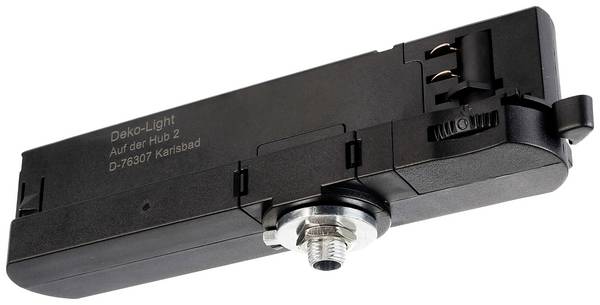 Deko Light 862185 D Line 3-Phasen-Adapter Multi-CC-Netzgerär komponenta visokonapetostnega tračnega sistema  električno napajanje  3-fazni črna
