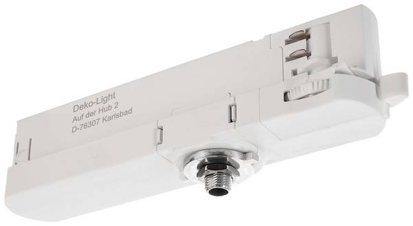 Deko Light 862180 D Line 3-Phasen-Adapter Multi-CC-Netzgerär komponenta visokonapetostnega tračnega sistema  električno napajanje  3-fazni bela