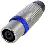Neutrik NLT4MXX moški konektor srebrna, modra 1 kos