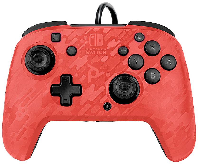 PDP 500-134-EU-CM04 kontroler Nintendo Switch maskirno rdeča