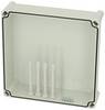 Fibox Cover, PC Grey 3730558 univerzalno ohišje 280 x 280 x 80 polikarbonat sivo-bela (RAL 7035) 1 kos