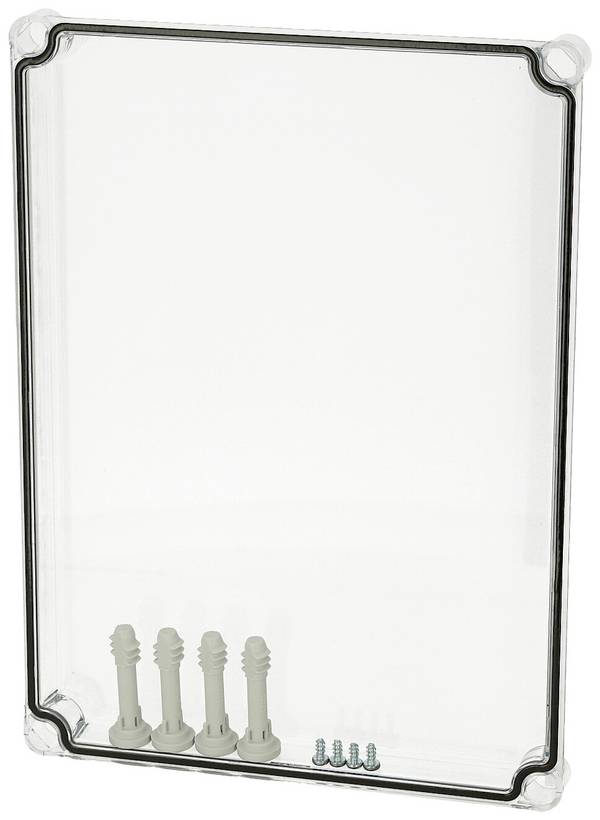 Fibox Cover, PC Transparent 3720143 univerzalno ohišje 380 x 280 x 30  polikarbonat  sivo-bela (RAL 7035) 1 kos