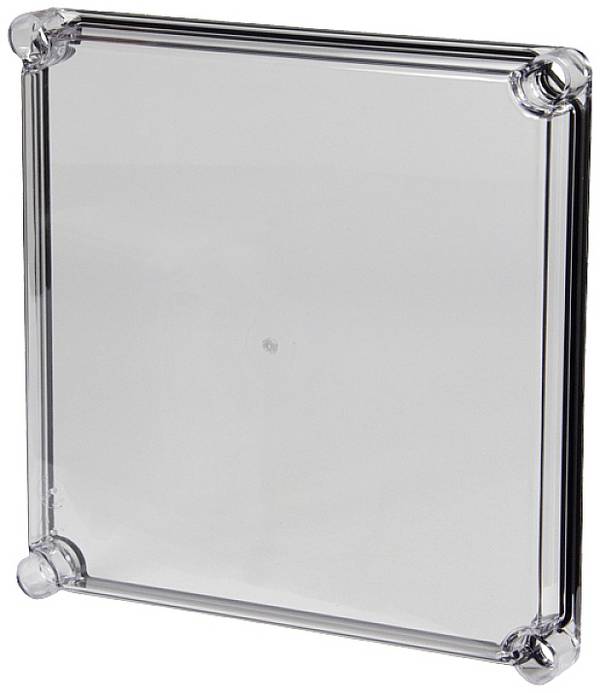 Fibox Cover, PC Transparent 3720096 univerzalno ohišje 280 x 280 x 30  polikarbonat  sivo-bela (RAL 7035) 1 kos