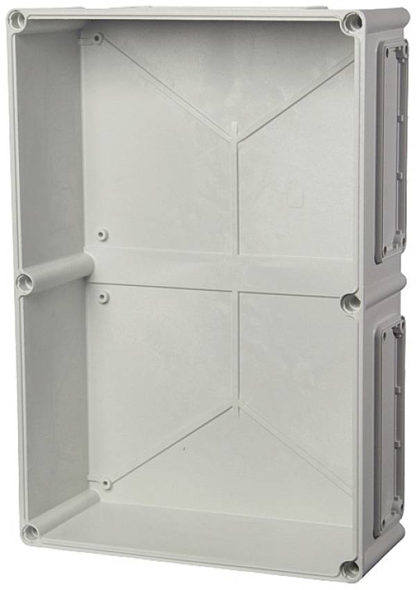 Fibox Base, PC Openings, 4x size 2 flange + 2x size 3 flange 3530318 spodnji del ohišja 560 x 380 x 150  polikarbonat  sivo-bela (RAL 7035) 1 kos