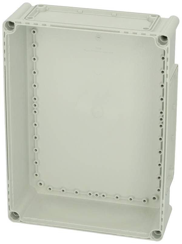 Fibox Base, PC Openings, 4x size 2 flange 3530133 spodnji del ohišja 380 x 280 x 100  polikarbonat  sivo-bela (RAL 7035) 1 kos