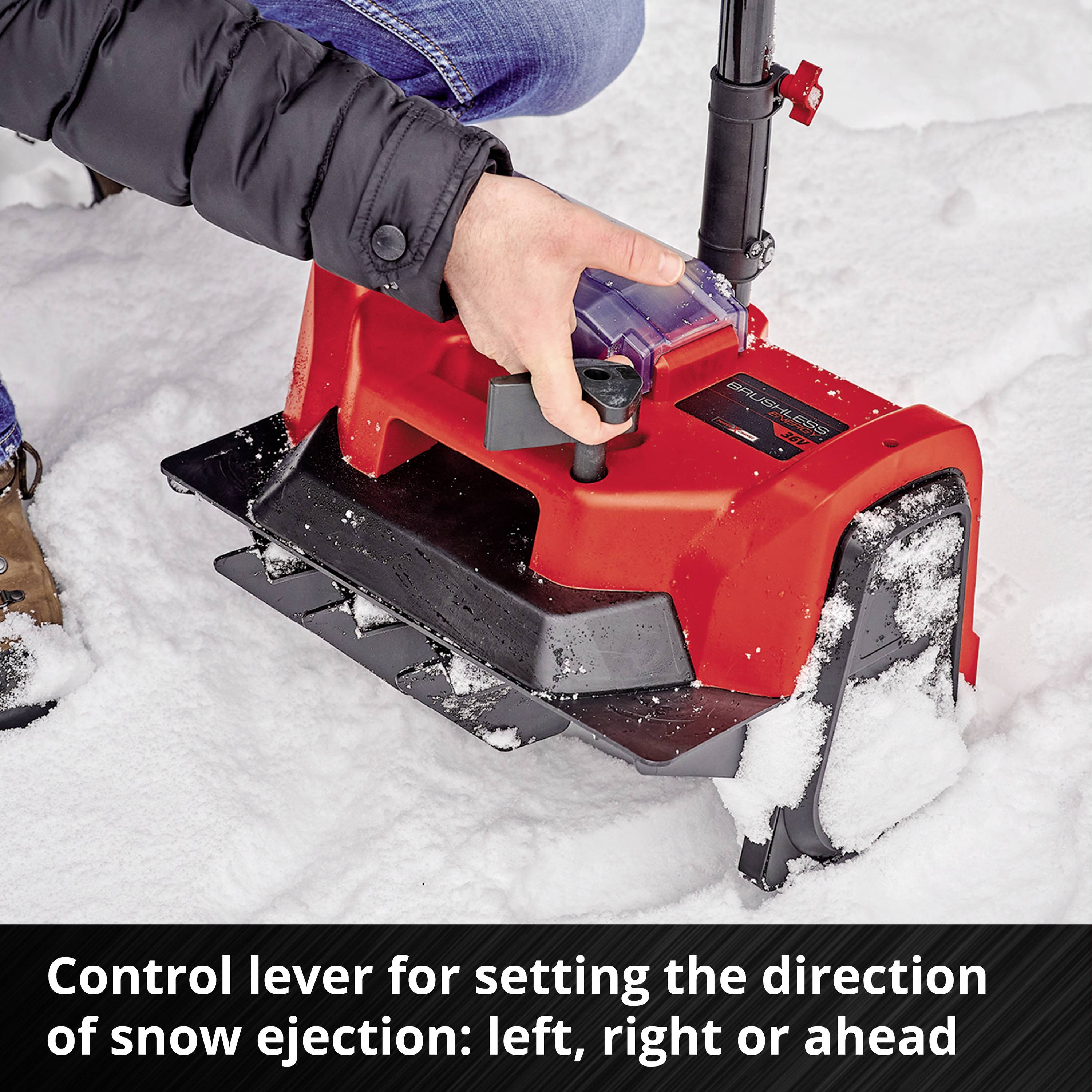 Einhell 3417011 snežna freza akumulatorski 40 cm-8