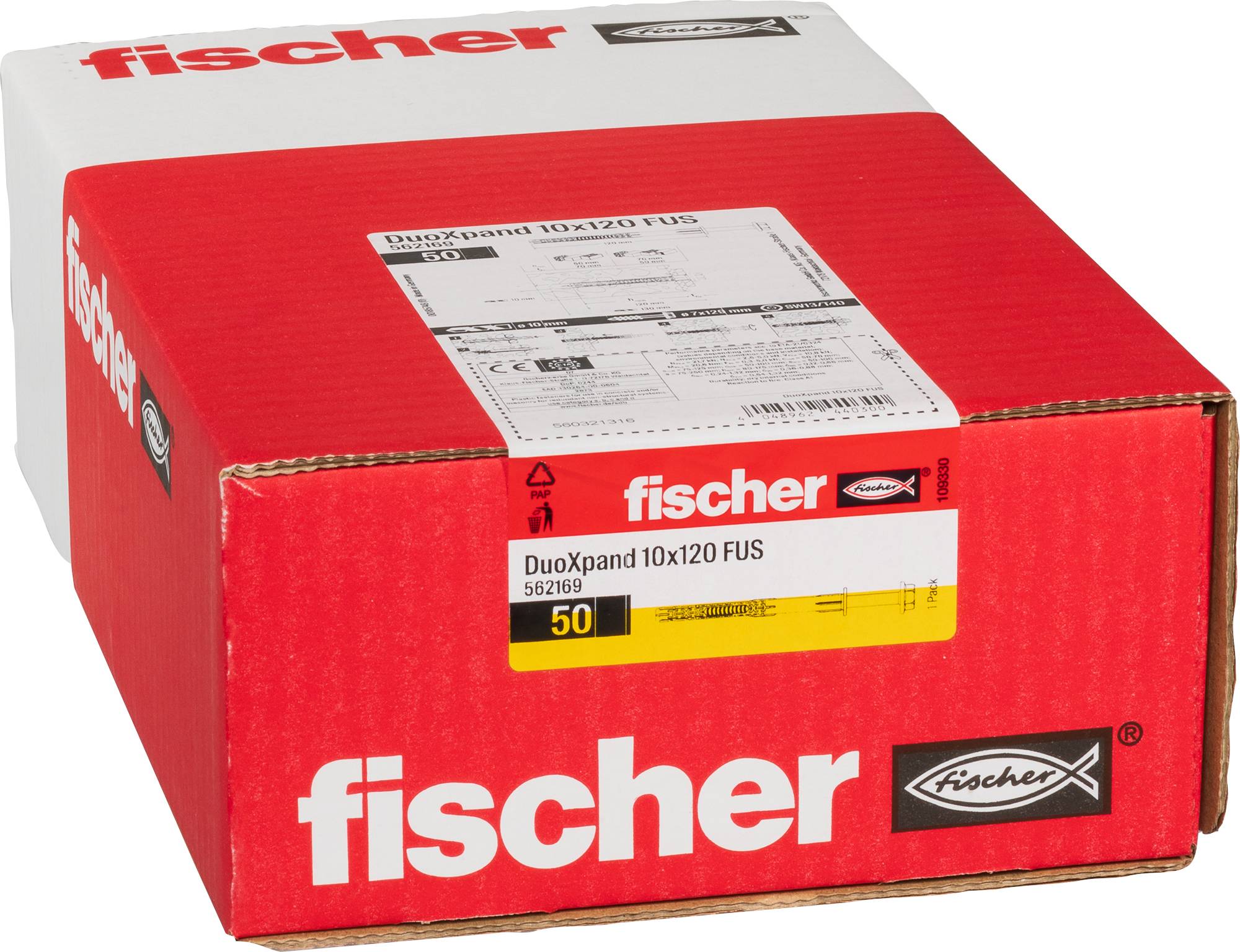 Fischer 562169 DuoXpand FUS dolgi vložek 120 mm 10 mm 50 kos-5