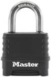 Master Lock Cink kombinirana ključavnica 56 mm črna M115EURDLF