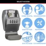 Master Lock 108733 5415EURD trezor za zaklepanje s ključem zaklepanje s številčnico