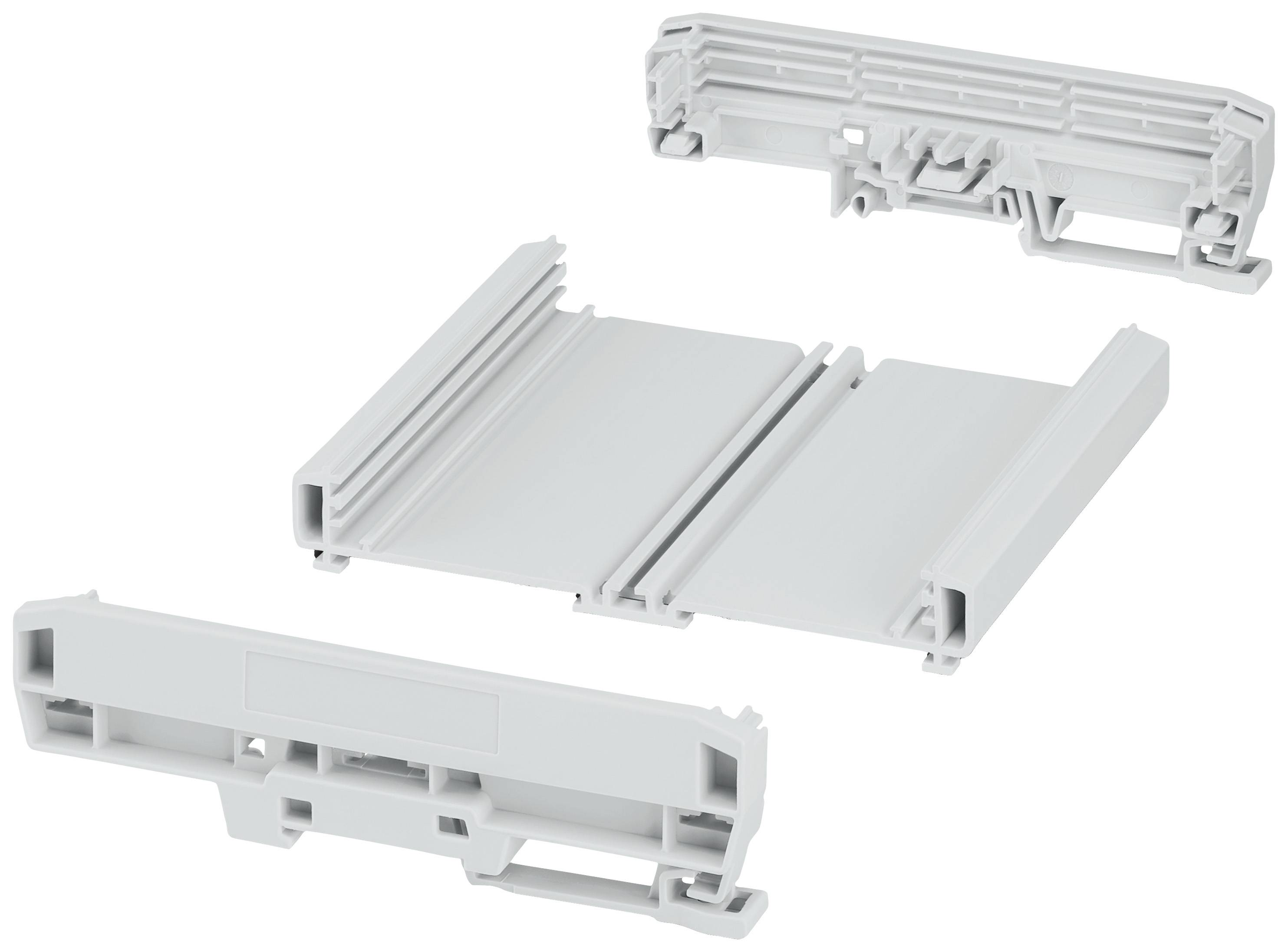 Phoenix Contact UM-BASIC-KIT-B122-L120-7035 1300363 profilno ohišje 123.8 x 142.3 x 39.45 PVC sivo-bela (RAL 7035) 1 kos