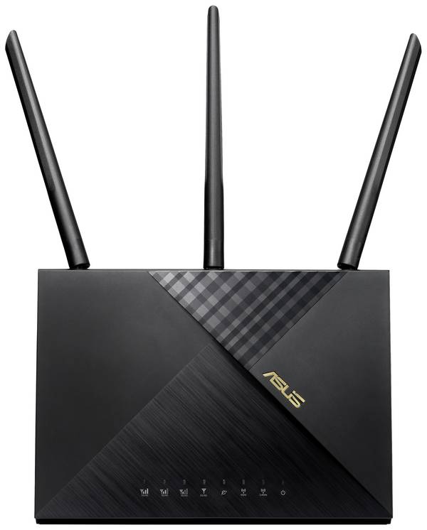 Asus 4G-AX56 AX1800 Cat. 6 Router Integrirani modul: UMTS, LTE 2.4 GHz, 5 GHz 1201 MBit/s