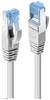 LINDY 47130 RJ45 omrežni kabel, Patch kabel CAT 6a S/FTP 0.30 m siva 1 kos
