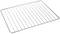 Pravokoten kovinski žar oz. rešetka za pečico z vzporednimi palicami, namenjen pečenju ali žarjenju.