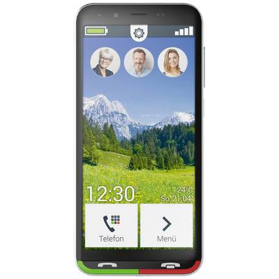 Emporia SUPEREASY senior pametni telefon  32 GB 12.6 cm (4.95 palec) črna/srebrna Android™ 10 