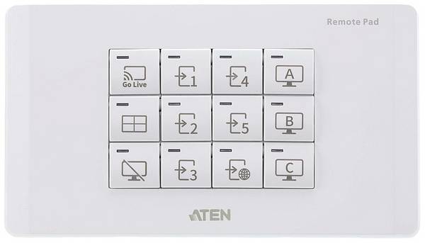 ATEN VPK312K1  daljinski upravljalnik s statusnimi LED  siva