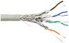 Value 21.99.0884 omrežni kabel CAT 6a S/FTP siva 300 m