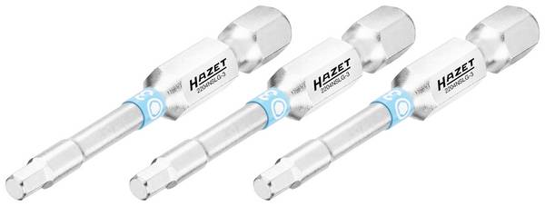 <br>  Hazet<br>  2204NSLG-3/3<br>  2204NSLG-3/3<br>  šestkotni Bit-nastavek<br>  Pogon (izvijač): 1/4" (6.3 mm)<br>  Pogon: šesterokotnik<br>  3 mm<br>  50 mm<br>