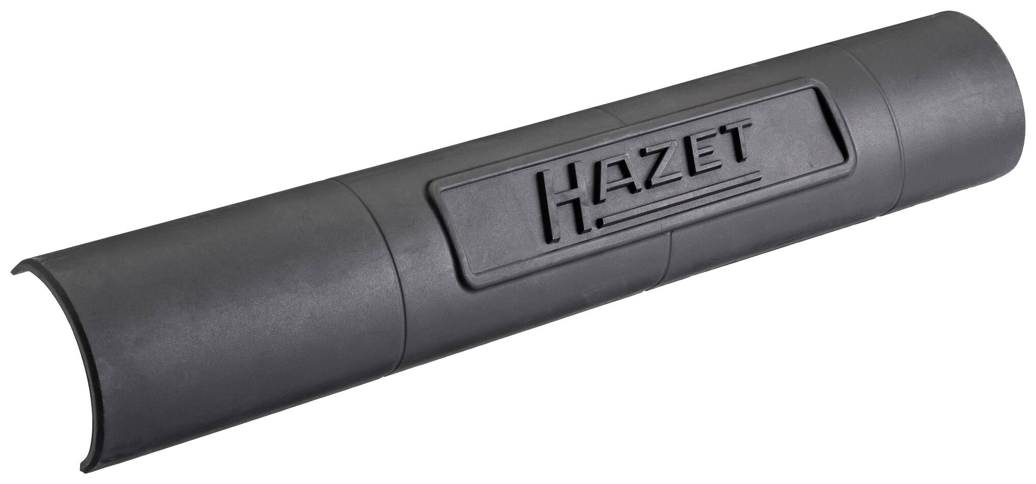 Črni plastični pokrov z logotipom 'Hazet', verjetno za zaščito orodij ali naprav.