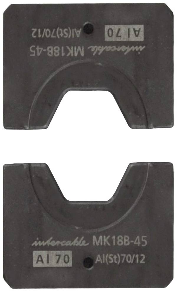 Intercable MK22B-45 711722 nastavek za stiskanje aluminijasti kabelski čevelj za stiskanje Primerno za klešče kabelski čevelj 150.00 mm² (max)