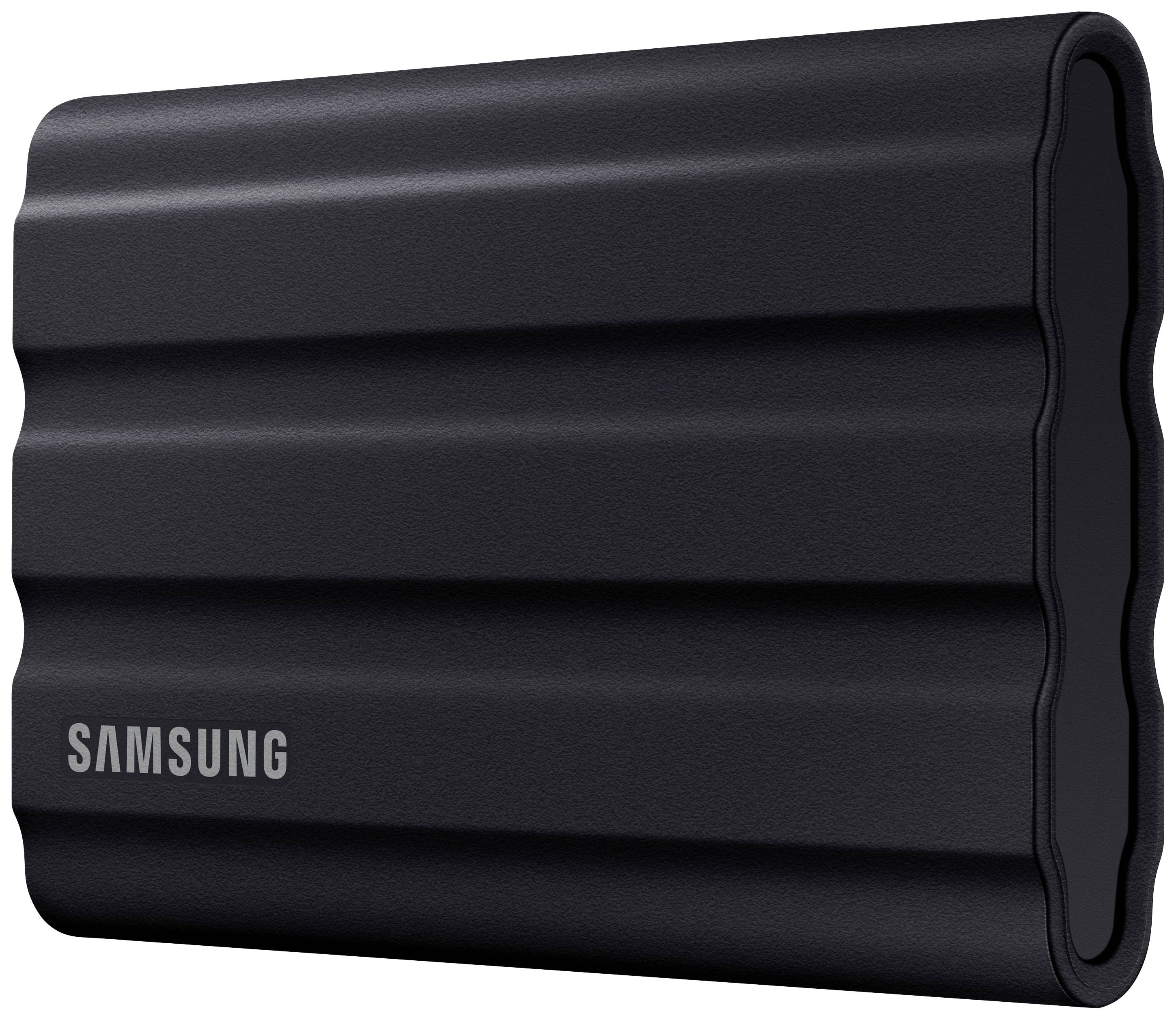 Zunjo zunanja Samsung trda disk z valovito strukturo.