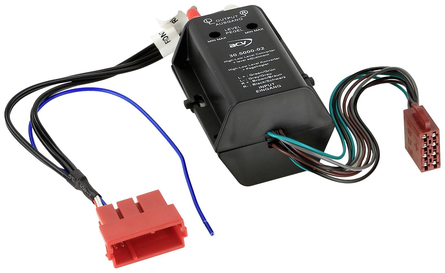 ACV 13-1335-02 aktivni ISO adapterski kabel za radio Primerno za (znamka avtomobila): Audi