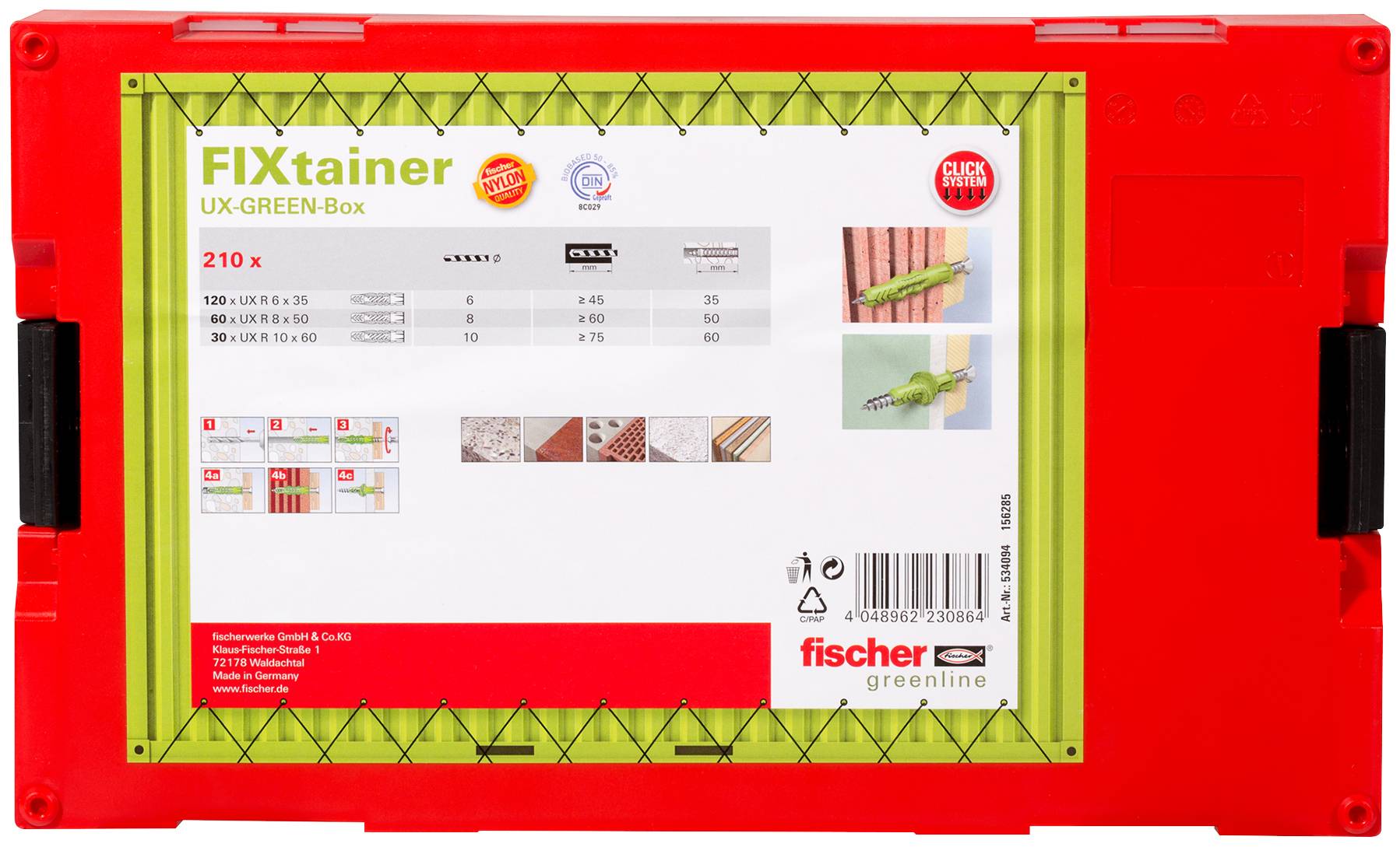 Fischer 534094 komplet vložkov 1 kos-2