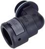 Fränkische Rohrwerke 4890711200 AWPA-10M12PB cevna uvodnica črna M12 x 1.5 10 mm 90° 10 kos