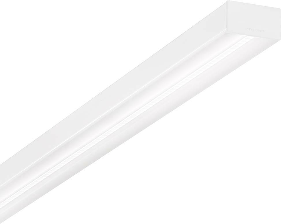 Podolgovata bela LED-svetilka z enostavnim dizajnom, diagonalno postavljena od spodaj levo do zgoraj desno.
