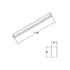 Brumberg 77143073 77143073 LED stropna svetilka LED 31.4 W bela