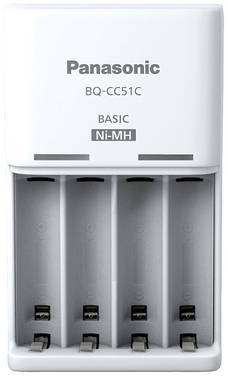 Panasonic Basic BQ-CC51 vtični polnilnik nikelj-metal-hidridni micro (AAA), mignon (AA)