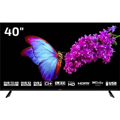 32-palčni Dyon Ultimax TV, ki prikazuje leoparda. Funkcije vključujejo 720p HD, Tizen OS, Samsung Gaming Hub in aplikacije za pretakanje, kot so Prime Video in Netflix.