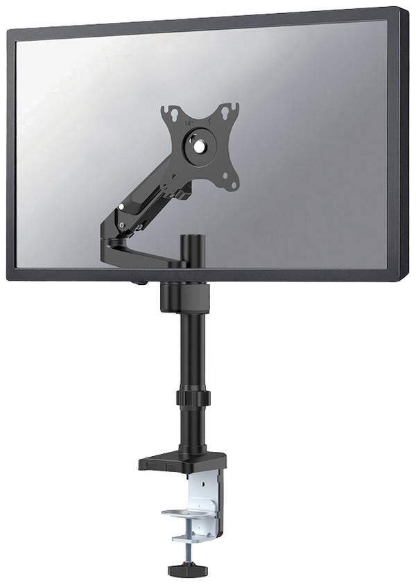 <br>  Neomounts<br>  DS70-750BL1<br>  <br>  namizni nosilec za monitor<br>  1 Zaslon(-i)<br>  43,2 cm (17") - 68,6 cm (27")<br>  črna<br>  nastavljiv po višini, vrtljivi, možnost nagiba, možnost obračanja<br>