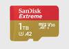 SanDisk SanDisk Extreme - Flash-Speicherkarte (microSDXC-an-SD-Adapter inbegriffen) microsdxc-kartica 1024 GB Class 10, UHS-I, v30 Video Speed Class odporen na udarce, vodoodporen
