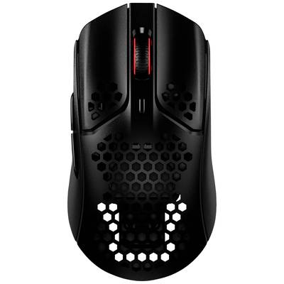 HyperX Pulsefire Haste Wireless  igralna miška brezžično   optični črna 6 Tipke 16000 dpi osvetljen